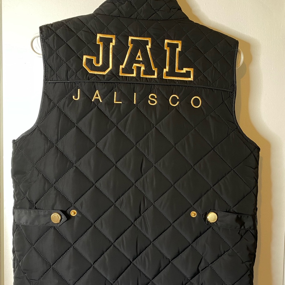 Black Quilted Vest